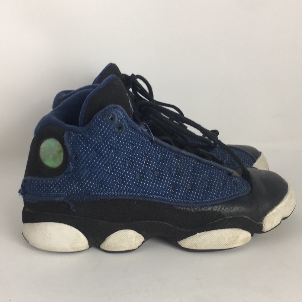 Air Jordan Boys 13 Retro PS Navy Size 4 Youth Color Black/Navy Blue